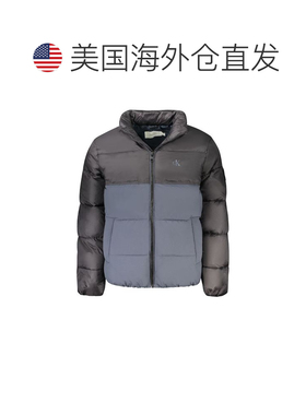自营Calvin Klein Polyester Men's Men's Jacket - blue 美国奥