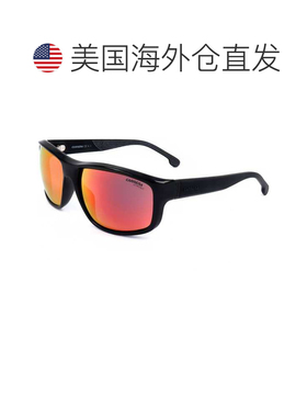 自营 Carrera男式61毫米红色太阳镜-黑红色 美国奥莱直发卡雷拉