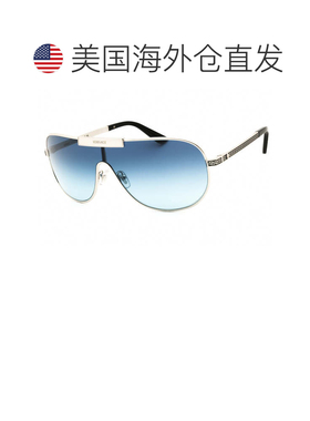 自营versaceVE2293 100019银色/浅蓝色渐变深蓝色-银色 美国奥莱