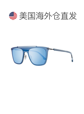 自营Police Metal & Plastic Men's Sunglasses - blue 美国奥莱