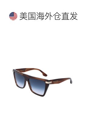 自营Victoria Beckham Acetate Women's Sunglasses - brown 美国