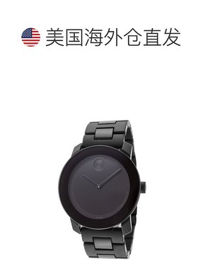 自营Movado Men's Bold Quartz Watch - black 美国奥莱直发