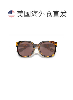 自营miu miu0mu 01zs Oversized Tortoiseshell Square Sunglasse
