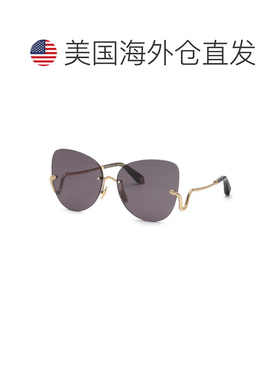 自营roberto cavalliSRC062 0300闪亮玫瑰金/灰色-闪亮玫瑰金 美