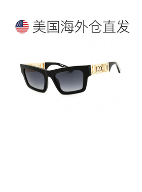 自营moschinoMOS171/S 0807 9O黑色/深灰色渐变-黑色 美国奥莱直
