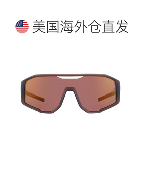 自营Dita LANCIER Polarized Brown Shield Unisex Sunglasses LS
