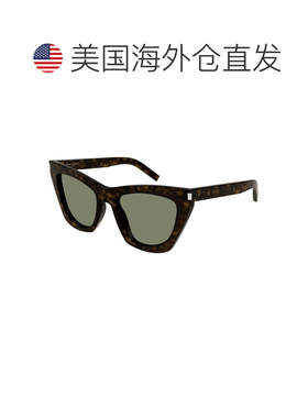 自营saint laurentSL214 KATE 035象牙色/黑色-深色砂浆 美国奥莱