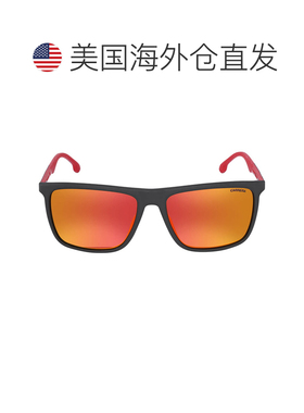 自营Carrera Red Rectangular Unisex Sunglasses CARRERA 8032/S