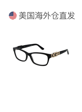 自营Guess Acetate Glasses Women's (Frames) - black 美国奥莱