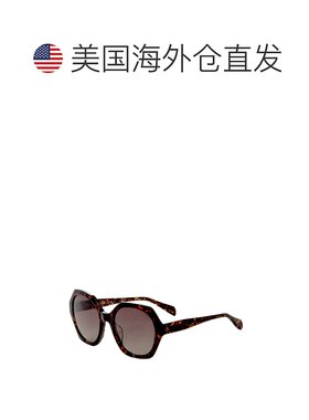 自营Rag & Bone Women's Havana 55mm Sunglasses - havana 美国