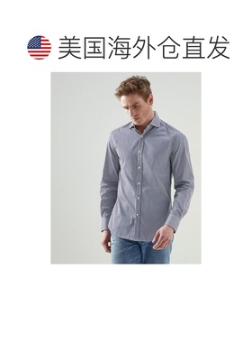 自营Brunello Cucinelli Cotton Dress Men's Shirt - white 美国