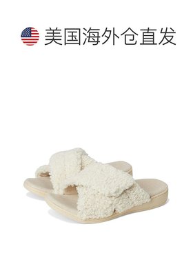 自营Vionic Relax Ii Slippers Women's Cream Slip On Round Toe