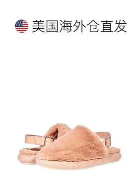 自营Marc Fisher LTD Zister Slipper Women's Taupe Faux Fur Sl