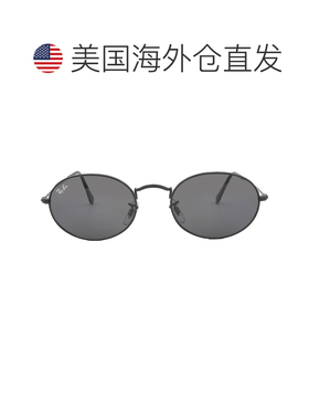 自营ray-banRay Ban Oval Dark Gray Unisex Sunglasses RB3547 0