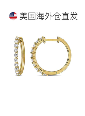 自营Created Forever 5/8ct TW Lab-Grown Diamond Hoop Earring