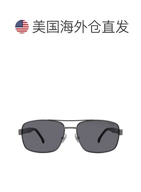 自营Carrera Grey Rectangular Men's Sunglasses CARRERA 8063/S