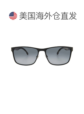 自营Carrera Grey Shaded Rectangular Unisex Sunglasses CARRER