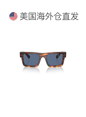 自营prada0pr 19ws Rectangular Tortoiseshell Acetate Sunglass