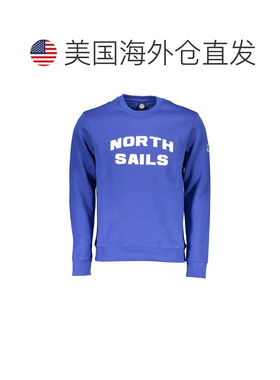 自营North Sails Cotton Men Men's Sweatshirt - blue 美国奥莱