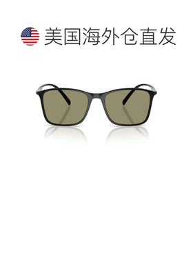 自营giorgio armani黑色0ar8231u光面方形太阳镜-中性色 美国奥莱