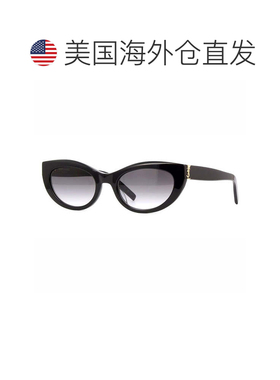 自营saint laurentSLM115 002黑色/灰色渐变-黑色 美国奥莱直发
