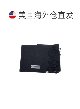 自营our legacy黑色Estate流苏围巾-黑色 美国奥莱直发