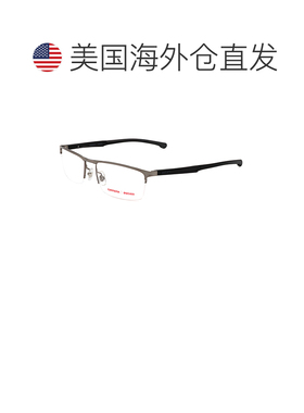 自营Carrera Men's 55 mm Black Opticals - matte dark rutheniu