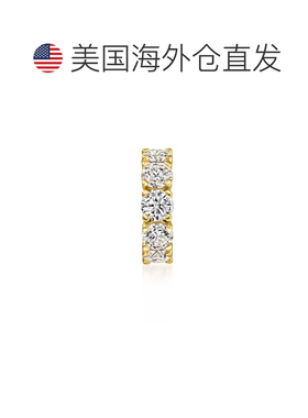 自营Ross-Simons Lab-Grown Diamond Bead Charm in 18kt Gold Ov