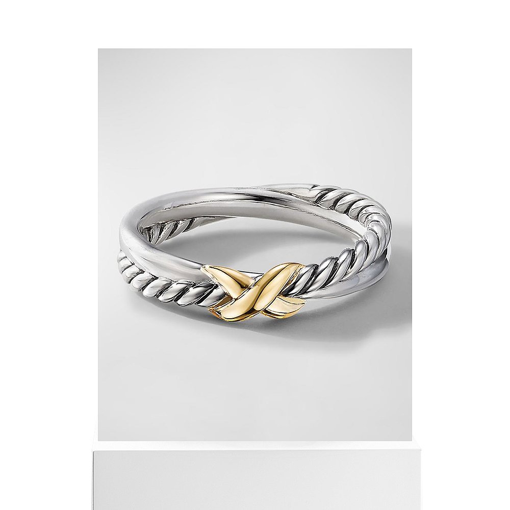 【美国直邮】david yurman 通用 戒指纯银黄金手链 - 图3