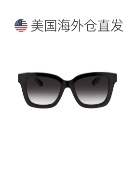 自营Salvatore Ferragamo Grey Gradient Square Ladies Sunglass