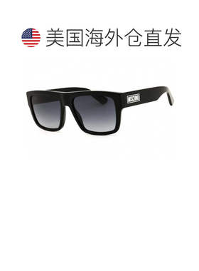 自营moschinoMOS187/S 0807 9O黑色/灰色渐变-黑色 美国奥莱直发