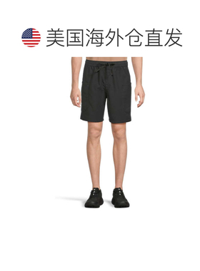 自营Men's PrAna Cuyamaca Cargo Shorts  Black Organic Cotton