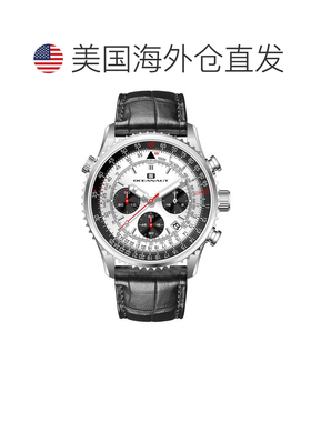 自营Oceanaut Men's Flight Silver Round 46mm - silver 美国奥