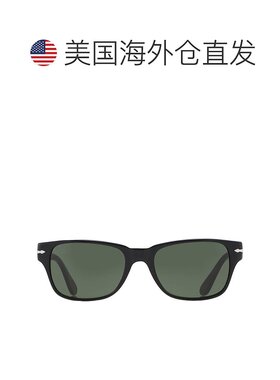 自营Persol Green Rectangular Unisex Sunglasses PO3288S 95/31