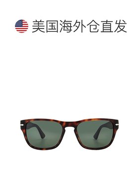 自营Persol Green Square Unisex Sunglasses PO3341S 24/31 55 -