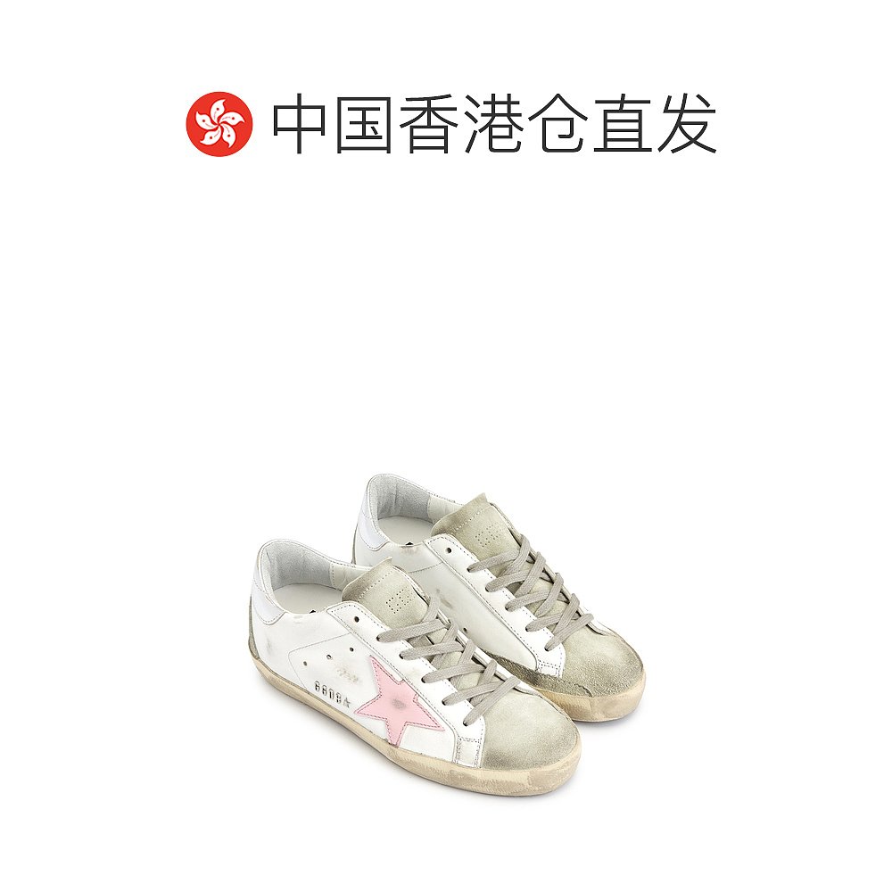 香港直发GOLDEN GOOSE DELUXE BRAND 女士白色运动鞋 GWF00102 F0 - 图1