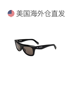 自营Jacquemus女士JAC58 55mm太阳镜-黑色 美国奥莱直发