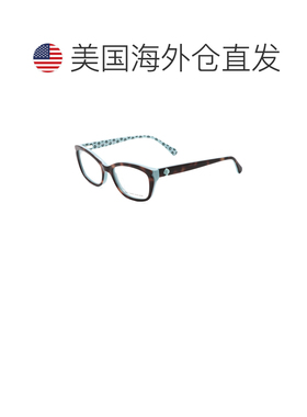 自营Kate Spade Women's 49 mm Brown Opticals - havana pattern