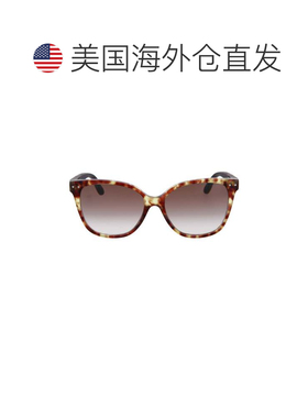 自营bottega veneta方形框橡胶太阳镜-avana棕色 美国奥莱直发