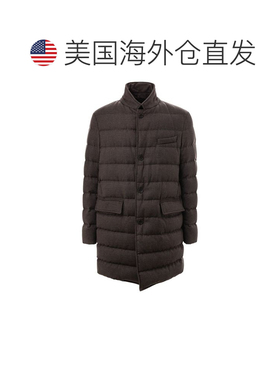 自营Herno Wool Jackets & Men's Coat - brown 美国奥莱直发
