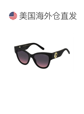 自营marc jacobsMARC 697/S 0807 FF黑色/紫色渐变-黑色 美国奥莱