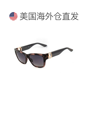 自营Guess Resin Women's Sunglasses - brown 美国奥莱直发