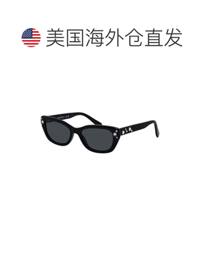 自营Swarovski Women's SK6019 54mm Sunglasses - black 美国奥