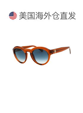 自营guessGU00205 48w闪亮深棕色/蓝色渐变-闪亮深棕色 美国奥莱