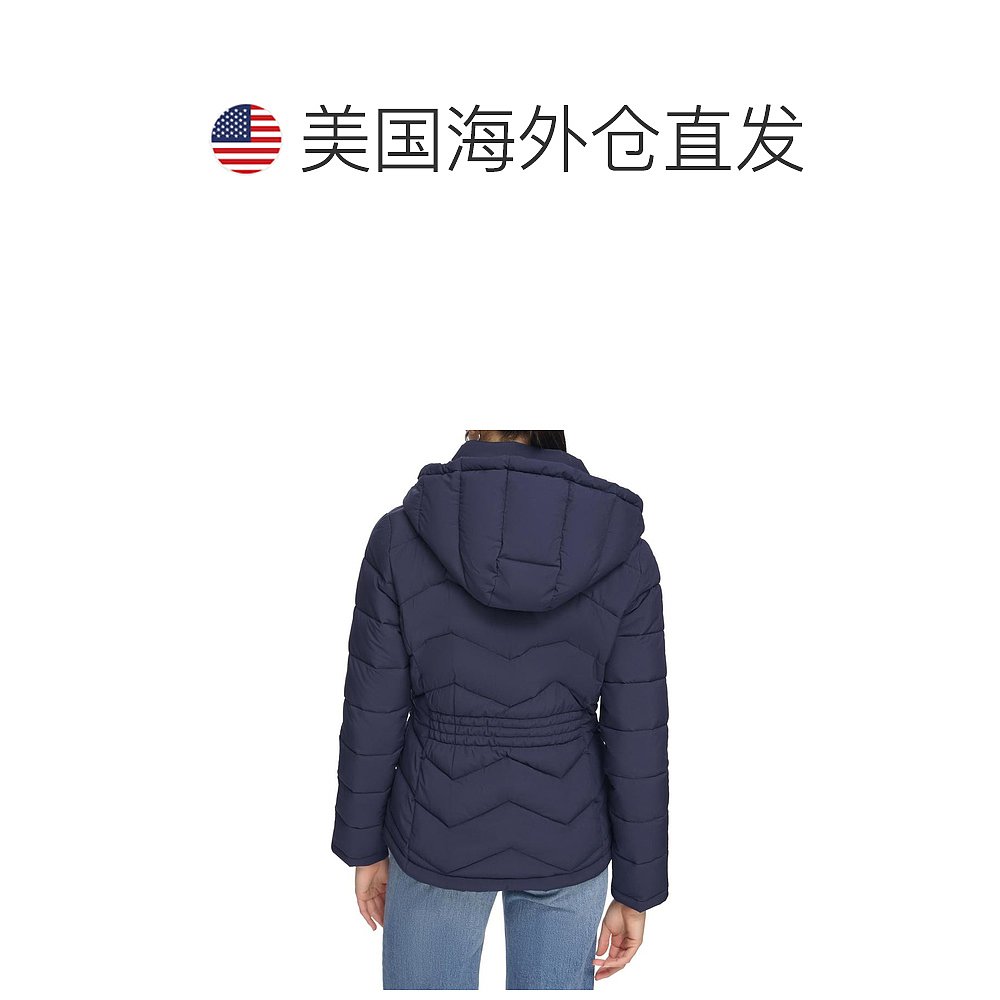 【美国直邮】calvin klein 女士 羽绒服长袖凯文克莱外套羽绒衣