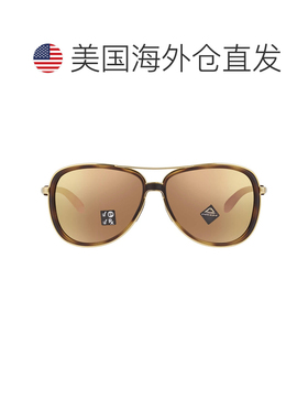 自营Oakley Split Time Prizm Rose Gold Polarized Pilot Ladies