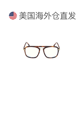 自营tom fordFt6086-B Bold方形眼镜-白色 美国奥莱直发