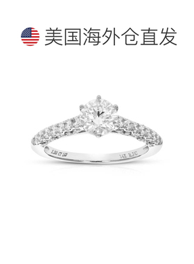 自营vir jewels1.30 cttw Lab Created Diamond Engagement Ring