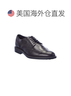 自营tod'sTOD’s Leather Oxford - black 美国奥莱直发皮鞋