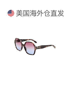 自营Tom Ford女式罗米56毫米太阳镜-棕色 美国奥莱直发